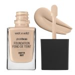 wet n wild Photo Focus Matte Liquid Liquid Foundation Shell Ivory, Vegan & Cruelty-Free - Image 2