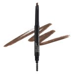 wet n wild Ultimate Eyebrow Retractable Definer Pencil, Medium Brown, Dual-Sided Brow Brush, Fine Tip, Shapes, Defines, Fills Brow Makeup - Image 2