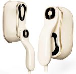 1000W Travel Steamer for Clothes, Steamer Iron For Clothes 2 in 1, Portable Steam Iron, 4 Modes LCD Display, 218ml for 25 Min Steam, 10S Fast Heat-Up, Ceramic Soleplate, 110V-120V - Image 2