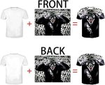 Custom T Shirt, 3D All Over Print Personlized T Shirt, Add Your Image/Photo T-Shirt Front/Back Print - Image 6