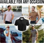 Custom Golf Polo Shirts for Unisex Adult, Design Your Own Golf Jersey Personalized Gifts 4 Sides Printed - Image 4