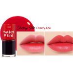ETUDE Dear Darling Water Tint - Cherry Ade (9g) | Vivid Color Lip Stain with Moisturizing Weightless & Non-sticky Finish Lip Stain | Smudge-proof Lip Tint | Korean Makeup, Kbeauty - Image 4