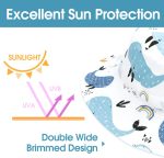 Baby Sun Hat Baby Boy Hats Toddler Hat UPF 50+ Bucket Hat for Baby Girls Infant Beach Hat with Wide Brim Kids Caps - Image 3