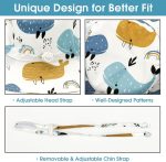 Baby Sun Hat Baby Boy Hats Toddler Hat UPF 50+ Bucket Hat for Baby Girls Infant Beach Hat with Wide Brim Kids Caps - Image 4