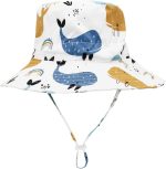 Baby Sun Hat Baby Boy Hats Toddler Hat UPF 50+ Bucket Hat for Baby Girls Infant Beach Hat with Wide Brim Kids Caps - Image 6