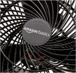 Amazon Basics Air Circulator Fan, Desk Fan for Bedroom, Home and Office, With 90-Degree Tilt Head, 3 Speed Settings, Lightweight (4.2 LBS), 70 Watts, Black, 14.8"Wx7.6"Dx14.1"H - Image 4