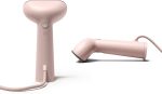 Steamery Handheld Clothes Steamer Cirrus 3, 1200W, US Plug, Heated Ironing Plate, Fast Heat Up, Garment Wrinkle Remover, Pink - Image 3