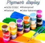 Canrichshop 4 Pack Framed DIY Paint by Numbers Kit for Adults Beginner,Fruit Oil Painting Easy Paint by Number with Canvas,Acrylic Paint Kit Arts and Crafts for Adults for Decor 8x8inch - Image 4