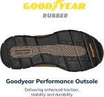 Skechers Men's Respected-Boswell Mid Top Leather Moc Toe Sneakers - Image 3