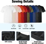 Custom T Shirts Add Your Text Customized Tee Shirts for Men & Women Cotton Personlized Tshirt - Image 4
