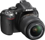 Nikon D5200 24 Megapixel Digital SLR Camera with 18-55mm VR Lens Kit - Black - Image 3