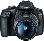 Canon EOS Rebel T7 DSLR Camera with 18-55mm Lens | Built-in Wi-Fi | 24.1 MP CMOS Sensor | DIGIC 4+ Image Processor and Full HD Videos - Image 3