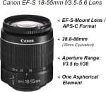 Canon EOS 2000D / Rebel T7 DSLR Camera with EF-S 18-55mm Zoom Lens + SanDisk 128GB Memory Card + Tripod + Case + Wideangle Lenses + ZeeTech Accessory Bundle (20pc Bundle) (Renewed) - Image 4