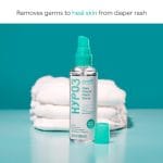 Munchkin HYP03 Diaper Rash Hypochlorous Acid Spray for Face and Body, FSA Eligible, Removes Rash-Causing Germs, Helps Promote Healing, Gentle for Sensitive & Eczema-Prone Skin, 3.4 Ounce - Image 3