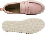KORDAL Women's Comfortable Classic Penny Loafers Leather Sneakers Casual Slip On Dress Shoes Office Work Everyday Walking Flats Driving Shoes for Women - Image 8