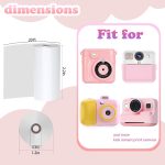 12 Rolls Kids Camera Instant Print Refill Paper Set, Phetium HD Printing Thermal Paper for Most Kids Instant Camera Photo Print (White-12 Rolls) - Image 3