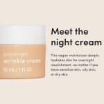 hims Goodnight Wrinkle Cream - Hydrating Men's Face Moisturizer with Hyaluronic Acid, Shea Butter & Caffeine - Reduces Wrinkles While You Sleep - 1 fl oz - Image 3