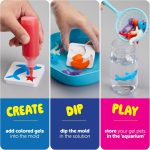 Dan&Darci Aqua Fairy Water Gel Kit for Kids - Magic Elf Toy Kits - Waters Pets - DIY Squishy Maker Set - Craft for Kids - Make Your Own Squishies Toys Crafts for Boys & Girls - Image 3