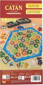 CATAN 5-6 Player Board Game Expansion (6th Edition) Add More Players to Your Adventure, Ages 10+, 3-6 Players, 60-90 Minute Playtime - Image 3