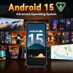OUKITEL G1 Rugged Smartphone Unlocked - 24+256GB/1TB Android 15 Rugged Cellphones, 6.52”HD Display 10600mAh Battery 48MP Rear Camera IP68/IP69K Waterproof Phone, Dual Sim/NFC/Fingerprint 2025 - Image 4