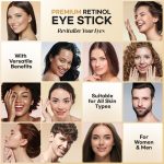 CITYGOO Retinol Eye Stick With Collagen, Hyaluronic Acid For Dark Circle, Under Eye Cream Anti Aging, For Puffiness and Bags Reduces Fine Lines (Retinol Eye Stick, 1pcs) - Image 4