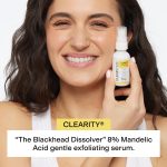 CLEARSTEM - CLEARITY The Blackhead Dissolver Mandelic Acid Serum - Vitamin C, Turmeric, Collagen Boost - All Skin Types - Facial Skin Care Products - Gluten Free, Cruelty Free - 1 fl oz / 29ml - Image 3