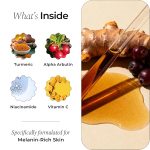 Glo Melanin Dark Spot Remover for Face - Dark Spot Corrector Serum with Vitamin C - Reduces Discoloration and Hyperpigmentation - Image 4