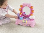 Fisher-Price Baby & Toddler Toy Laugh & Learn Magical Musical Mirror Pretend Vanity Set for Infants Ages 6+ Months (Amazon Exclusive) - Image 4