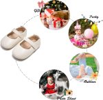 Soft Sole Baby Shoes - Infant Baby Walking Shoes Moccasins Rubber Sole Crib Shoes - Image 4