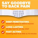 ThermaCare Advanced Back & Hip HeatWraps, Long-Lasting, Disposable Heat Therapy for Lower Back Pain, Muscle Soreness, & Herniated Discs, Drug-Free (L-XL, Pack of 10) - Image 4
