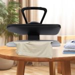 Large Steam Iron Press, LED Touch Screen Ironing Steam Press Machine, 1600w Clothes Press Machine, 5 Fabric Temperature Settings Pressing Iron for Clothes, Sheets - Image 3