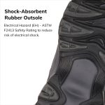 Skechers Mens Cankton Steel Toe Construction Shoe – Electrical Hazard Rated, Memory Foam - Image 4