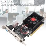 PUSOKEI GT220 Graphics Card, 1GB DDR3 64bit 500MHz PCIe 2.0 Gaming Graphics Card with Cooling Fan, for PC VGA DVI Outport,DirectX 11, Video Cards for PCs - Image 5