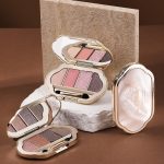 4-Color Rose Nude Eyeshadow Palette, Warm Brown Matte & Shimmer Shades, Ultra-Sparkle Glitter, High-Pigment Silky Texture, Fallout-Free Long-Lasting Eye Makeup Quad for Natural to Glam Looks-1# - Image 4