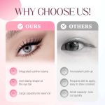 Rotating Eyeliner Stamp Pen, 2026 New Rotating Waterproof Winged Eyeliner Stamp Pen, Smudge Proof Eye Liner Tool (Brown) - Image 4