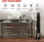 Honeywell QuietSet Whole Room Tower Fan-Black, Oscillating Tower Fan with Remote, HYF290B - Image 5