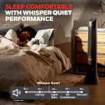 Honeywell QuietSet Whole Room Tower Fan-Black, Oscillating Tower Fan with Remote, HYF290B - Image 6