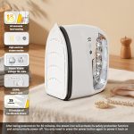 2-in-1 Steam Iron & Garment Steamer for Clothes, 0.78oz/min Powerful Steam, 35dB Quiet, 30s Heat Up, Ceramic Plate (280°F), 360° Rotation, 250ml Tank, Portable for Home Travel (New Model) - Image 3