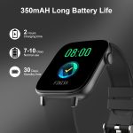 Smart Watch for Men - 1.90" HD Touch Screen Smartwatch, Bluetooth Call, Fitness Tracker with 120+ Sport Modes, Heart Rate & Sleep Monitor, IP68 Waterproof Smart Watches for Android & iPhone, Black - Image 5