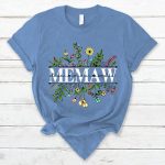 IZI POD Custom Grandma Mimi Mom Shirt Kid Name, Personalized Shirt for Women, Mimi Shirt for Grandma, Nana, Gigi, Granny - Image 5