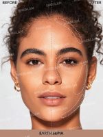 SHEGLAM Snatch 'n' Define Cream Contour Stick Long Lasting Highly Pigmented Sweat Proof Face Bronzer Makeup - Earthy Sepia - Image 3