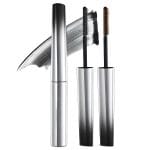 2026 NEW 3D Curling Iron Wand Mascara, Metal Mascara Wand Black Washable Tubing Mascaras Fiber Lash Extension Non-Clumping Wands Washable Metal Mascaras (Black+Brow) - Image 2