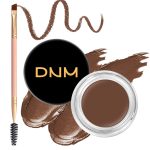 2Pcs Brow Pomade Set with Dual-ended Eyebrow Brush, High pigment Water proof Natural finish Eyebrow Makeup Set with Eyebrow Brush for Women and Girls（08#） - Image 2