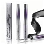2Pcs Iron Wand Mascara, Metal Mascara Wand, Black Washable Metal wand mascara, 3d Curling Eyelash, Added Fiber - Image 2