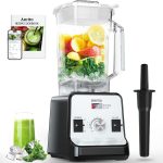 Aeitto Blender with 1500-Watt Motor, 68 Oz Large Capacity Blenders for Kitchen, Professional Countertop Blenders for Ice Crush, Frozen Drinks, Silver - Image 2