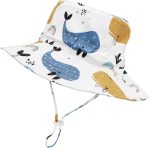 Baby Sun Hat Baby Boy Hats Toddler Hat UPF 50+ Bucket Hat for Baby Girls Infant Beach Hat with Wide Brim Kids Caps - Image 2