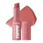 COVERGIRL Clean Fresh Yummy Blur Lipstick, Blurring Effect, Matte Lip Color, Fresh Pear Flavored, Vegan Formula - 220 Pear-fectly (Soft Pink Nude) - Image 2