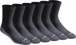 Dickies Men's Dri-tech Moisture Control Mid-Crew Socks (6 Pairs) - Image 2