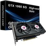 GTX 1060 6GB Computer Graphics Card, GDDR5 192bit 8K HDR VR Ready, 1060 Video Cards for Gaming PC, Tarjeta Gráfica Support Direct X12 PCIe3.0 * 16, Dual Cooling Fans, HDMI + 2*DP - Image 2