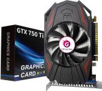 GTX 750Ti 4GB GDDR5 Graphics Card, 128bit 640SP Direct X12 Computer Video Cards, PCI Express 3.0x16 Interface, VGA, HDMI, DVI-D, Low Power GPU for Working Gaming - Image 2